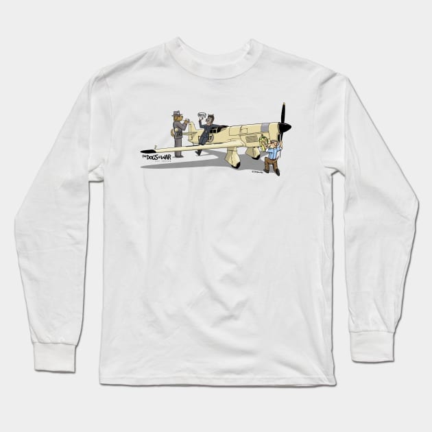 The Dogs of War: Percival Mew Gull Long Sleeve T-Shirt by Siegeworks